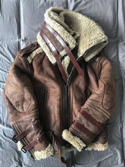 burberry prorsum aviator jacket|burberry shearling aviator.